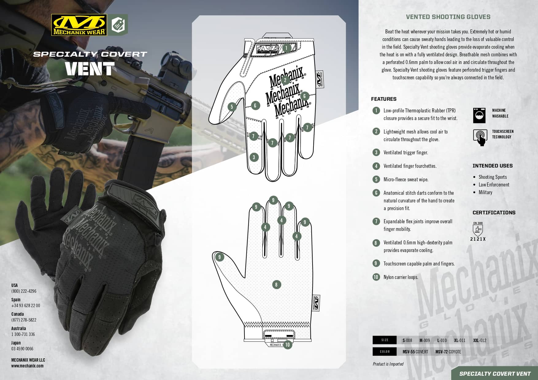 karta speciality covert vent